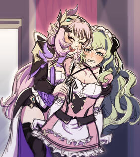 Elysia and Mobius - Honkai Impact 3rd